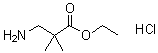 CAS 登录号：80253-38-9, 3-氨基-2,2-二甲基丙酸乙酯盐酸盐