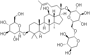 CAS # 80321-63-7, Gynosaponin I, Gypenoside IX, Notoginsenoside Fd, (3beta,12beta)-3-(beta-D-Glucopyranosyloxy)-12-hydroxydammar-24-en-20-yl 6-O-beta-D-xylopyranosyl-beta-D-glucopyranoside