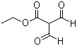 structure of CAS# 80370-42-9, 2-Formyl-3-oxo-propanoic acid ethyl ester