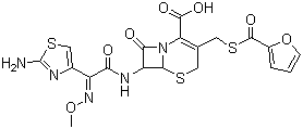 structure of CAS# 80370-57-6, 头孢噻呋