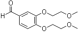 3,4-Bis(2-methoxyethoxy)benzaldehyde molecular structure (CAS 80407-64-3)