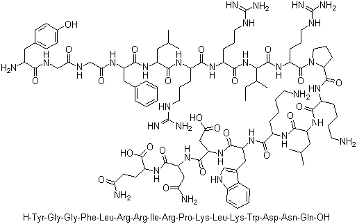 CAS 登录号：80448-90-4, 强啡肽 A (猪)