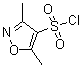 structure of CAS# 80466-79-1, 3,5-二甲基异恶唑-4-磺酰氯
