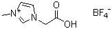 CAS # 805228-42-6, 1-(Carboxymethyl)-3-methylimidazolium tetrafluoroborate