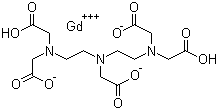 CAS # 80529-93-7, Gadopentetic acid, Gadolinium(II) diethylenetriaminepentaacetic acid