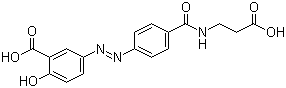 Balsalazide molecular structure (CAS 80573-04-2)