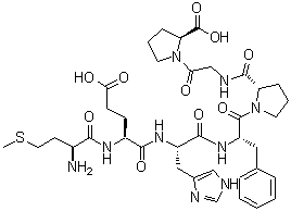 CAS # 80714-61-0, Semax, L-Methionyl-L-alpha-glutamyl-L-histidyl-L-phenylalanyl-L-prolylglycyl-L-proline