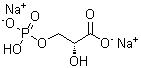 structure of CAS# 80731-10-8, D-3-磷酰甘油酸二钠盐