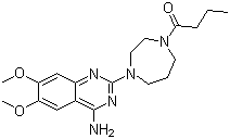 structure of CAS# 80755-51-7, Bunazosin