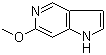 6-Methoxy-1H-pyrrolo[3,2-c]pyridine molecular structure (CAS 80862-08-4)