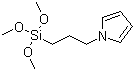 CAS 登录号：80906-67-8, N-(3-三甲氧基硅丙基)吡咯
