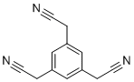 structure of CAS# 80935-59-7, 2,2',2''-(Benzene-1,3,5-triyl)triacetonitrile