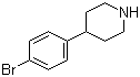 4-(4-溴苯基)哌啶分子结构 (CAS 80980-89-8)