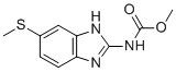 CAS # 80983-45-5, Albendazole EP Impurity F, methyl N-(6-methylsulfanyl-1H-benzimidazol-2-yl)carbamate