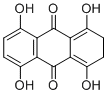 CAS # 81-59-4, 2,3-Dihydro-1,4,5,8-tetrahydroxy-9,10-anthracenedione
