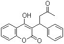 Warfarin molecular structure (CAS 81-81-2)