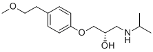 CAS # 81024-42-2, Metoprolol S-Isomer, (2S)-1-[4-(2-methoxyethyl)phenoxy]-3-(propan-2-ylamino)propan-2-ol