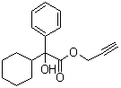 CAS # 81039-74-9, alpha-Cyclohexyl-alpha-hydroxybenzeneacetic acid 2-propynyl ester
