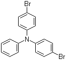 structure of CAS# 81090-53-1, 4,4'-Dibromotriphenylamine