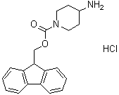 CAS # 811841-89-1, 4-Amino-1-piperidinecarboxylic acid 9H-fluoren-9-ylmethyl ester monohydrochloride