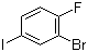 structure of CAS# 811842-30-5, 2-溴-4-碘氟苯