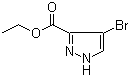structure of CAS# 81190-89-8, 4-溴-1H-吡唑-3-甲酸甲酯