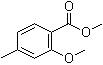 CAS 登录号：81245-24-1, 2-甲氧基-4-甲基苯甲酸甲酯