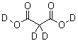 structure of CAS# 813-56-9, Malonic acid-d<sub>4</sub>