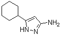 structure of CAS# 81542-54-3, 5-环己基-1H-吡唑-3-胺