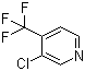structure of CAS# 81565-19-7, 3-氯-4-三氟甲基吡啶