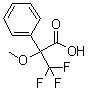 structure of CAS# 81655-41-6, alpha-甲氧基-alpha-三氟甲基苯基乙酸