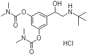 structure of CAS# 81732-46-9, Bambuterol hydrochloride