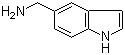 structure of CAS# 81881-74-5, 5-(Aminomethyl)indole