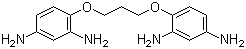 CAS # 81892-72-0, 1,3-Bis(2,4-diaminophenoxy)propane, 4,4'-[1,3-propanediylbis(oxy)]bisbenzene-1,3-diamine
