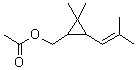 CAS # 81968-65-2, 2,2-Dimethyl-3-(2-methyl-1-propenyl)cyclopropanemethanol acetate