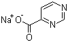 structure of CAS# 819850-18-5, 4-嘧啶甲酸钠盐
