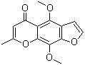 Khellin molecular structure (CAS 82-02-0)