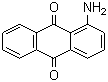 CAS # 82-45-1, 1-Amino anthraquinone, 1-Aminoanthraquinone, C.I. 37275, 1-Amino-9,10-anthracenedione