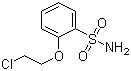 structure of CAS# 82097-01-6, 2-(2-氯乙氧基)苯磺酰胺