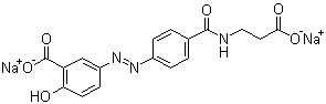 structure of CAS# 82101-18-6, Balsalazide disodium