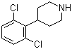 CAS # 82211-90-3, 4-(2,6-Dichlorophenyl)piperidine