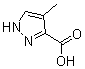 structure of CAS# 82231-51-4, 4-甲基吡唑-3-羧酸