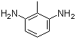 CAS # 823-40-5, 2,6-Diaminotoluene, 1,3-Diamino-2-methylbenzene, 2,6-Diamino-1-methylbenzene, 2,6-Toluenediamine, 2-Methyl-m-phenylenediamine