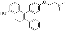 CAS # 82413-20-5, Droloxifene, 3-[1-[4-(2-Dimethylaminoethoxy)phenyl]-2-phenyl-but-1-enyl]phenol