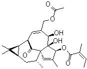 20-O-Acetylingenol-3-angelate molecular structure (CAS 82425-35-2)