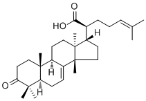 CAS 登录号：82464-35-5, 3-氧代甘遂-7,24-二烯-21-酸