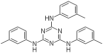 CAS 登录号：82504-70-9, N,N',N''-三(3-甲基苯基)-1,3,5-三嗪-2,4,6-三胺