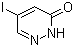 CAS # 825633-94-1, 5-Iodopyridazin-3(2H)-one, 5-Iodo-2,3-dihydropyridazin-3-one