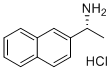 structure of CAS# 82572-03-0, (R)-1-(Naphthalen-2-yl)ethanamine hydrochloride