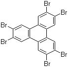 structure of CAS# 82632-80-2, 2,3,6,7,10,11-六溴苯并菲